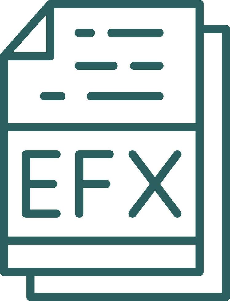 EFx Vector Icon Design