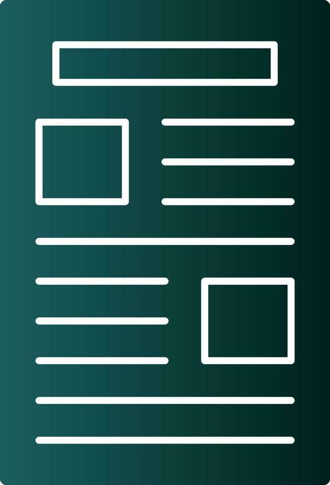 Story Vector Icon Design