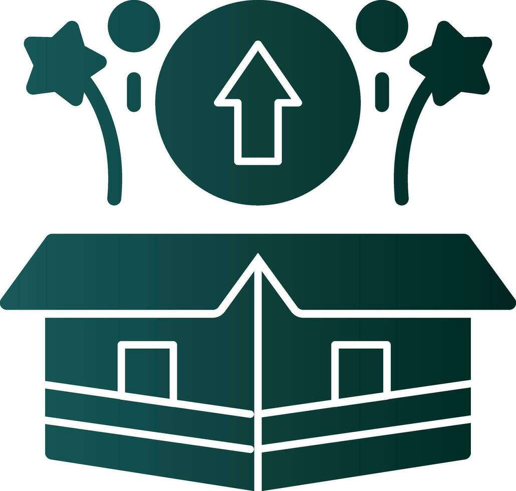 Unboxing Vector Icon Design