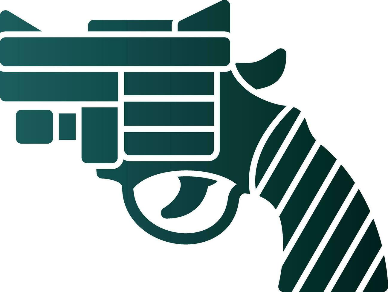 Revolver Vector Icon Design