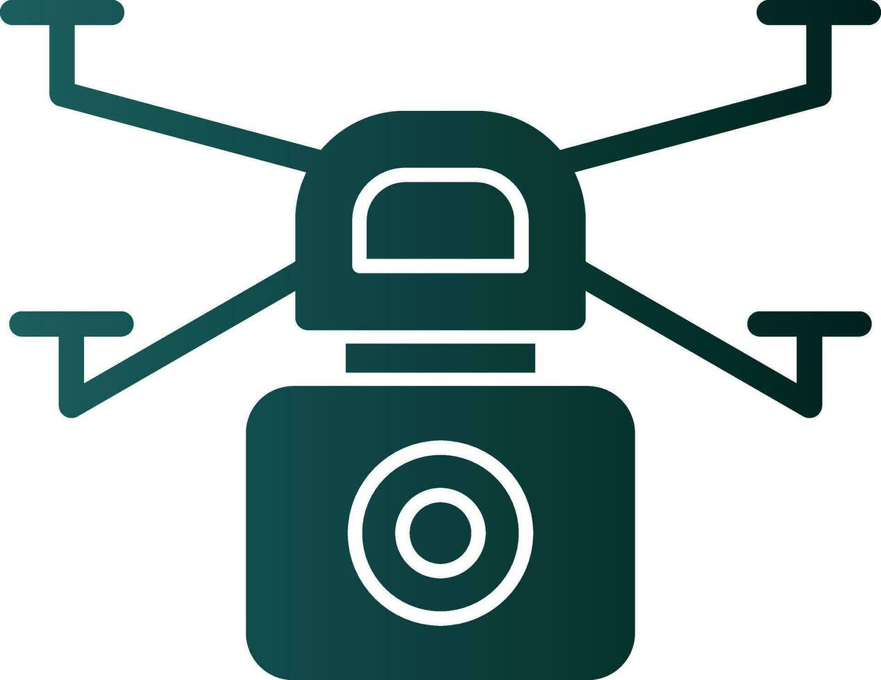 Drone Vector Icon Design