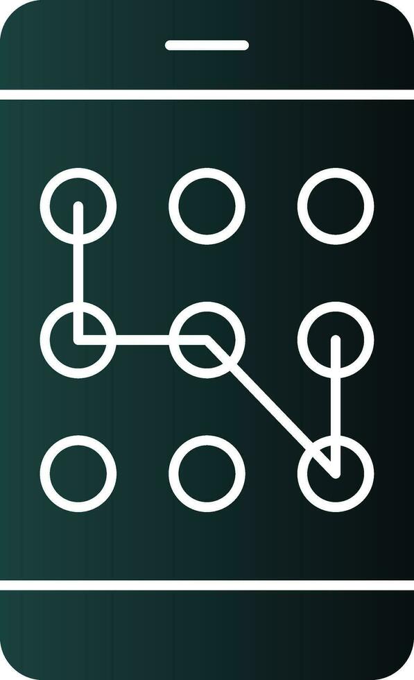Phone lock Vector Icon Design