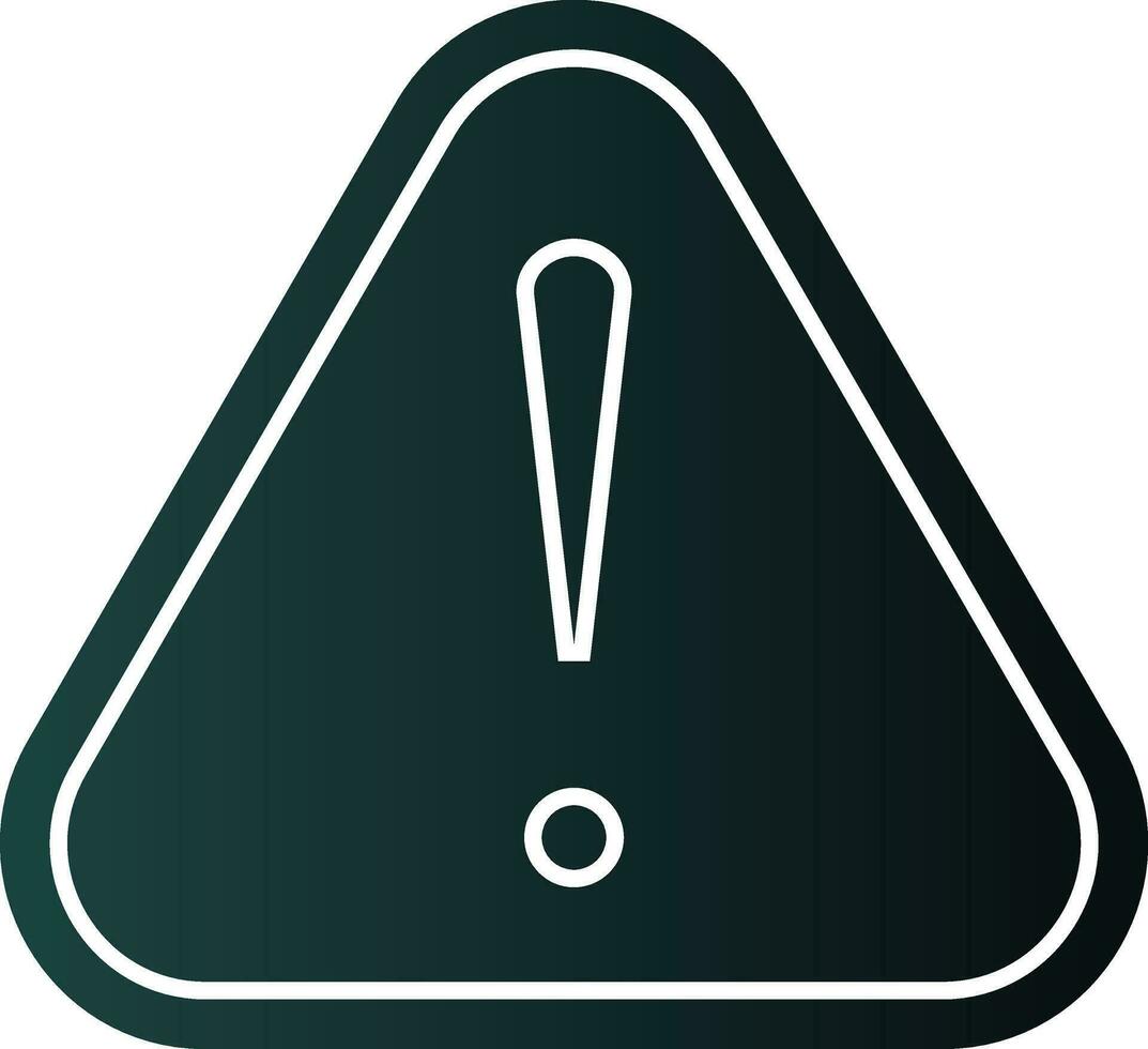 diseño de icono de vector de alerta