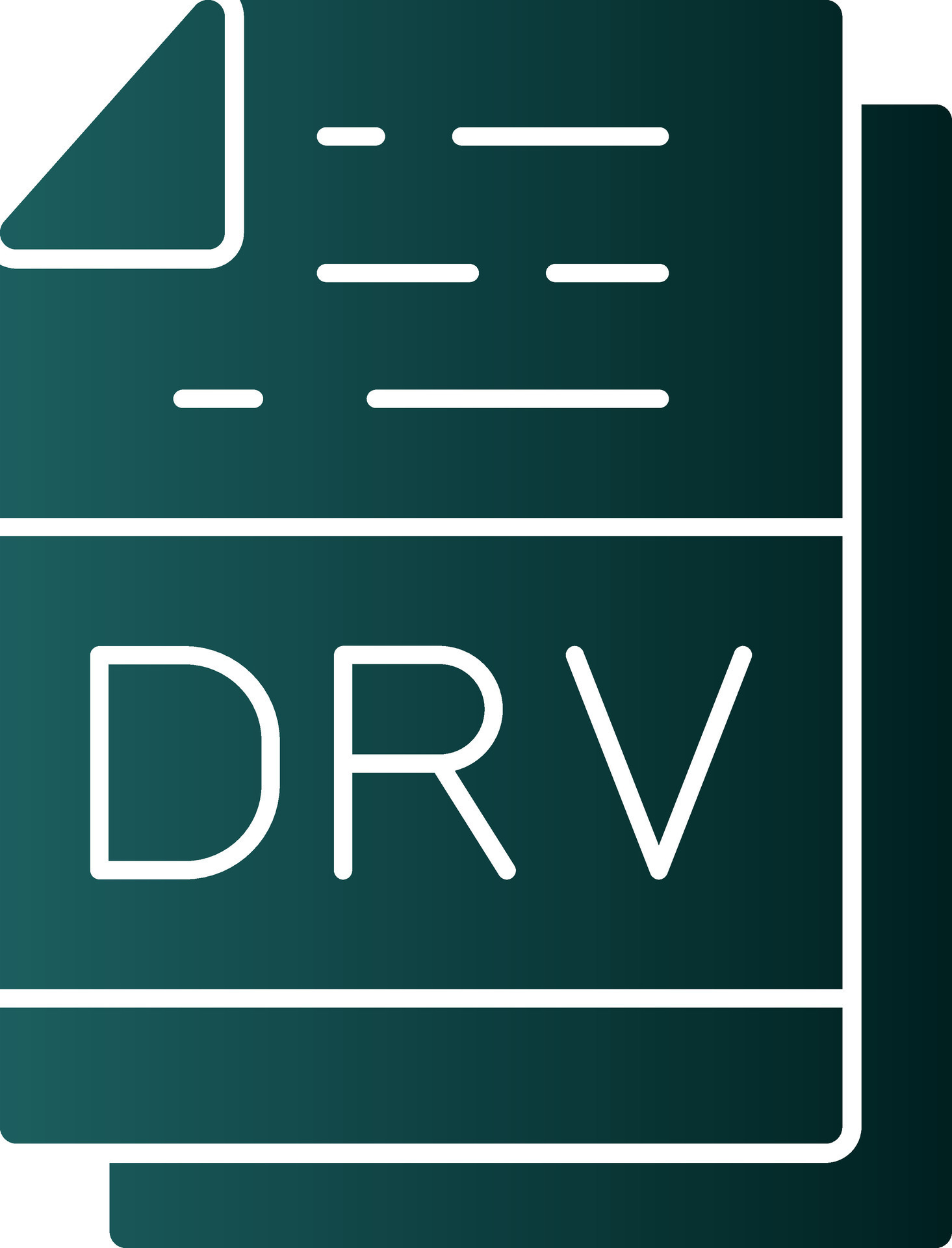 Drv File Format Vector Icon Design 29417576 Vector Art at Vecteezy