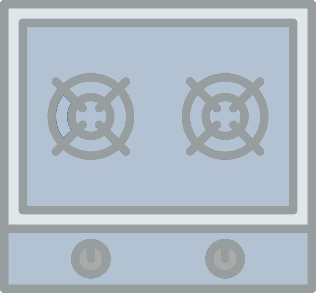 Stove Vector Icon Design