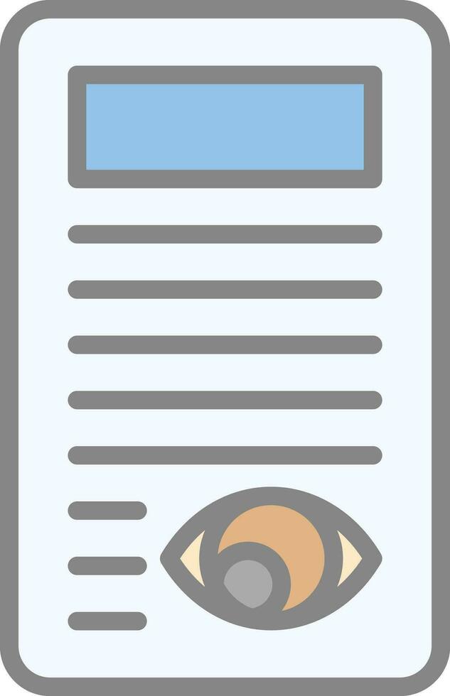 Views Vector Icon Design