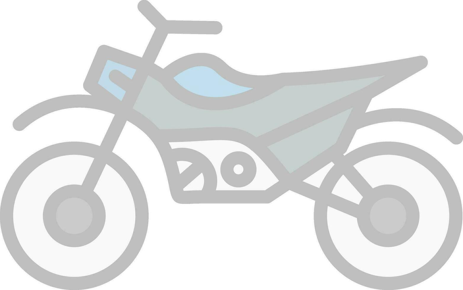 Motorbike Vector Icon Design