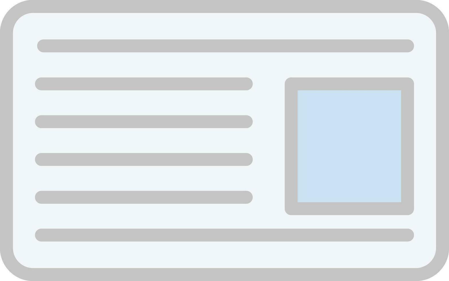 Id card Vector Icon Design