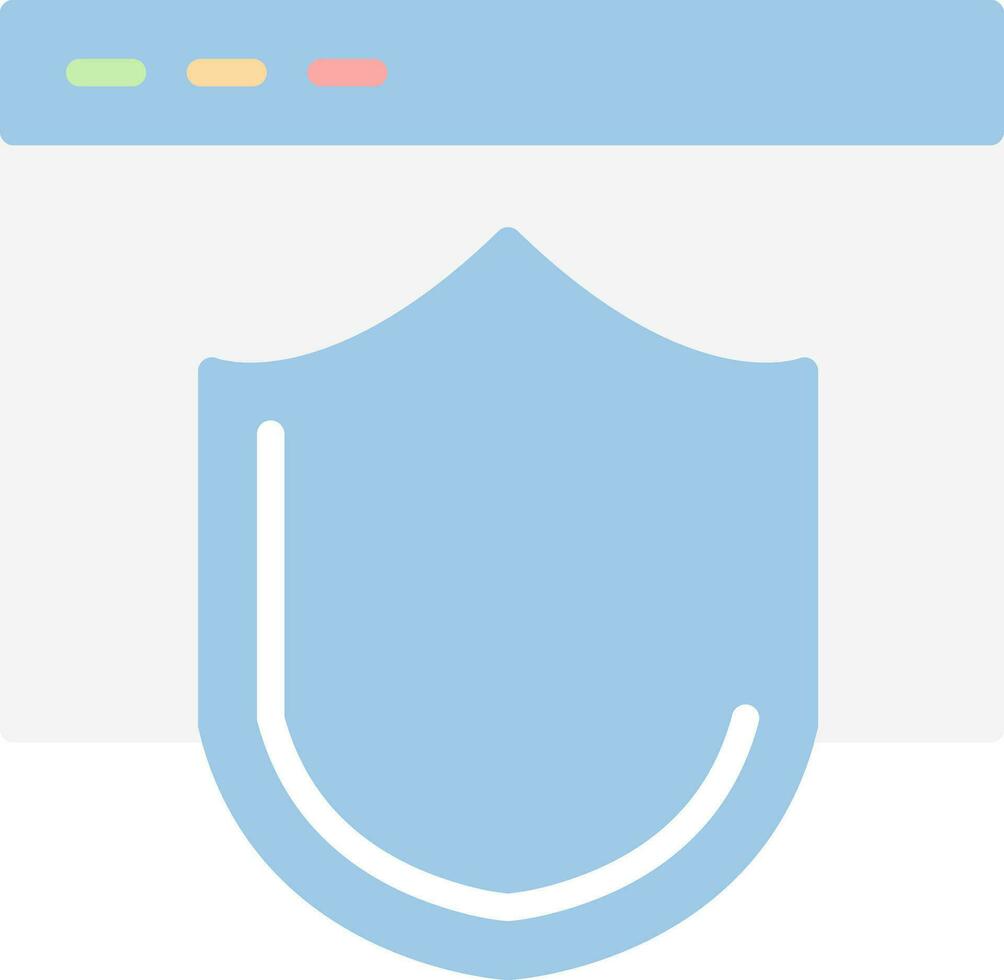 Web protection Vector Icon Design