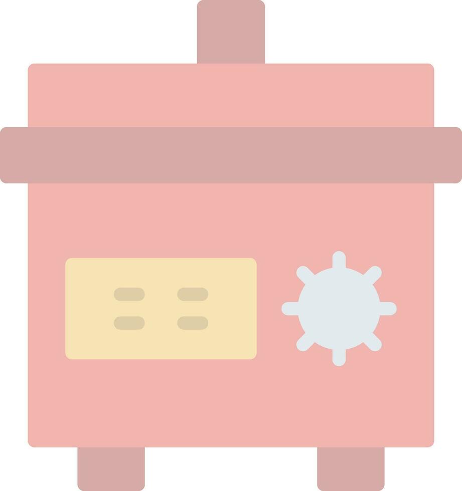Slow cooker Vector Icon Design