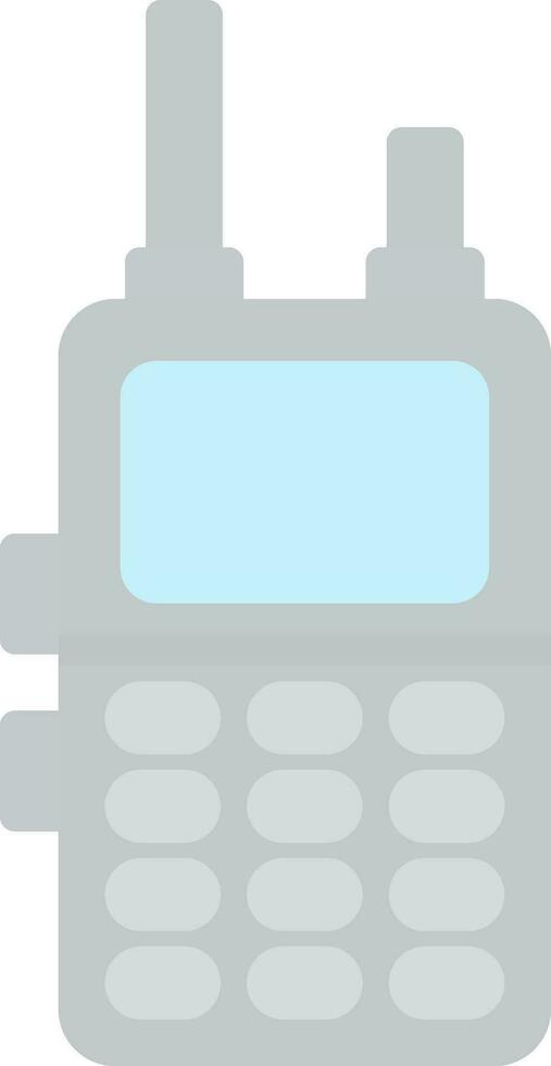 Walkie talkie Vector Icon Design