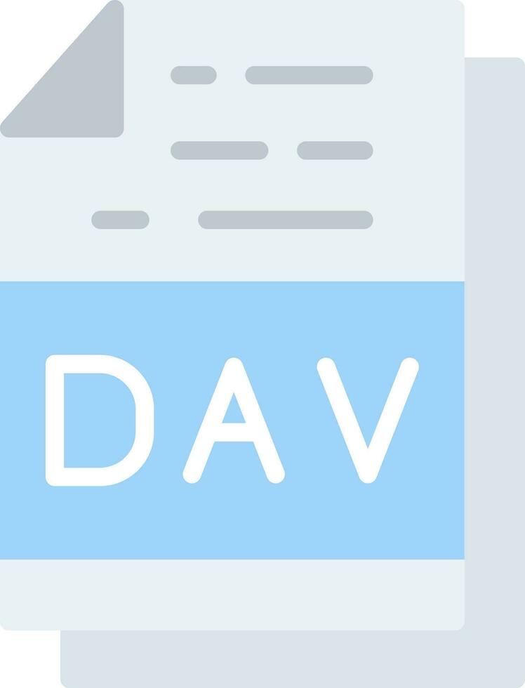 File Extensions Vector Icon Design