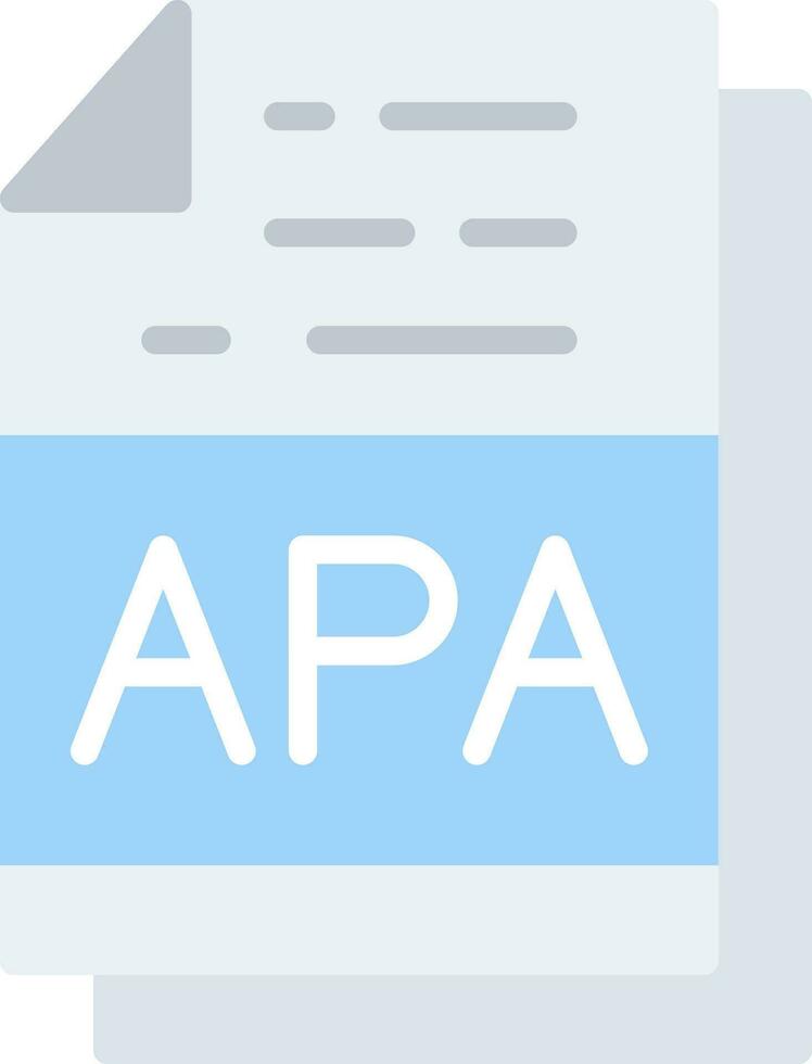 Apa Vector Icon Design