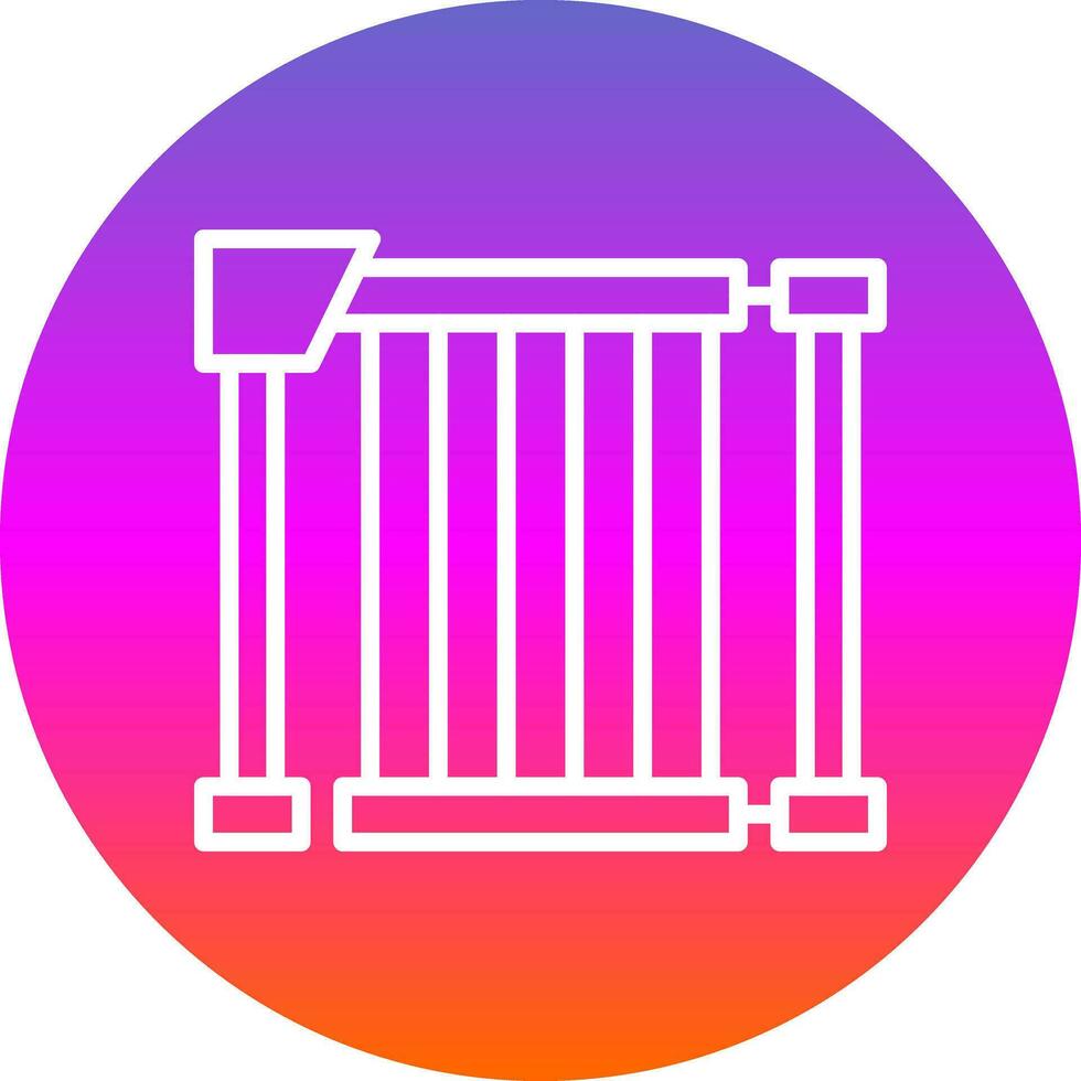 Gate Vector Icon Design
