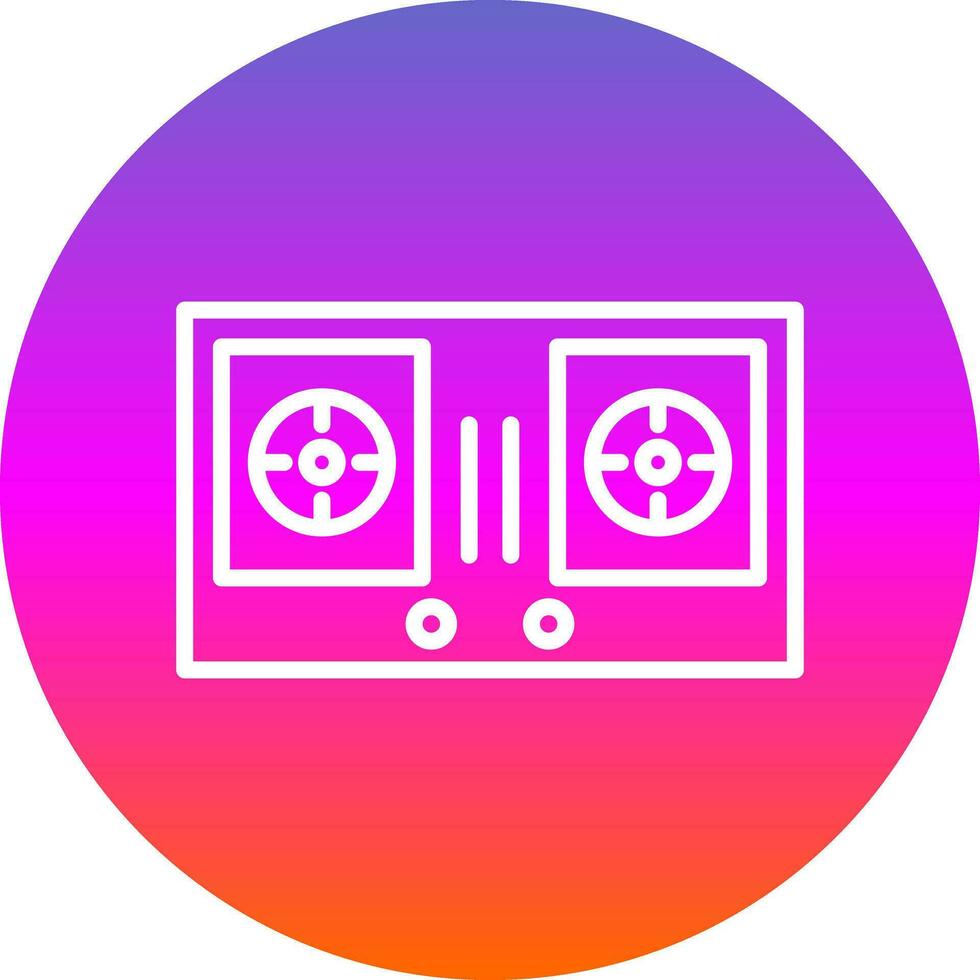 Hob Vector Icon Design