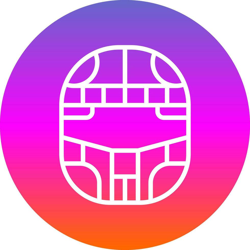 diseño de icono de vector de casco