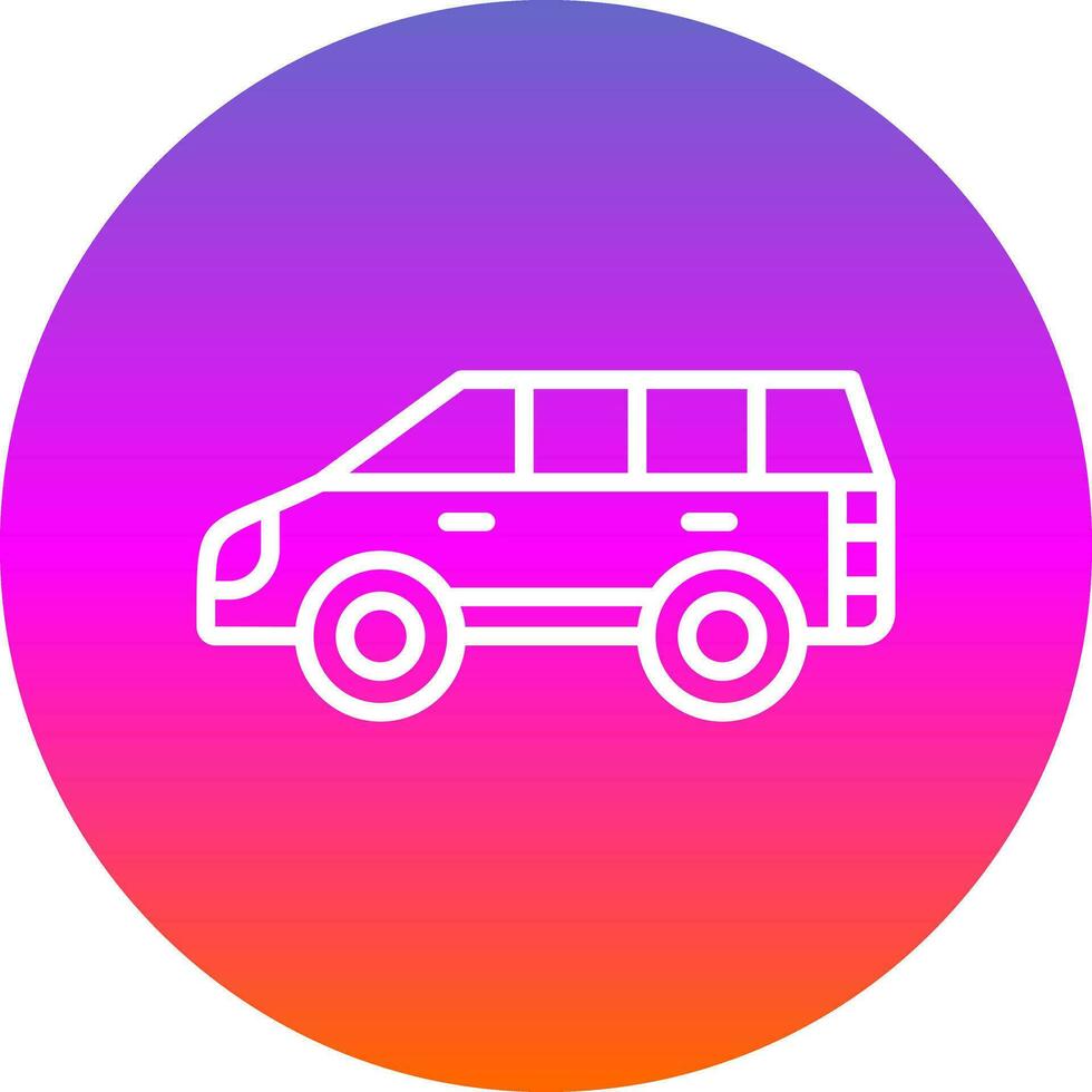 Van Vector Icon Design