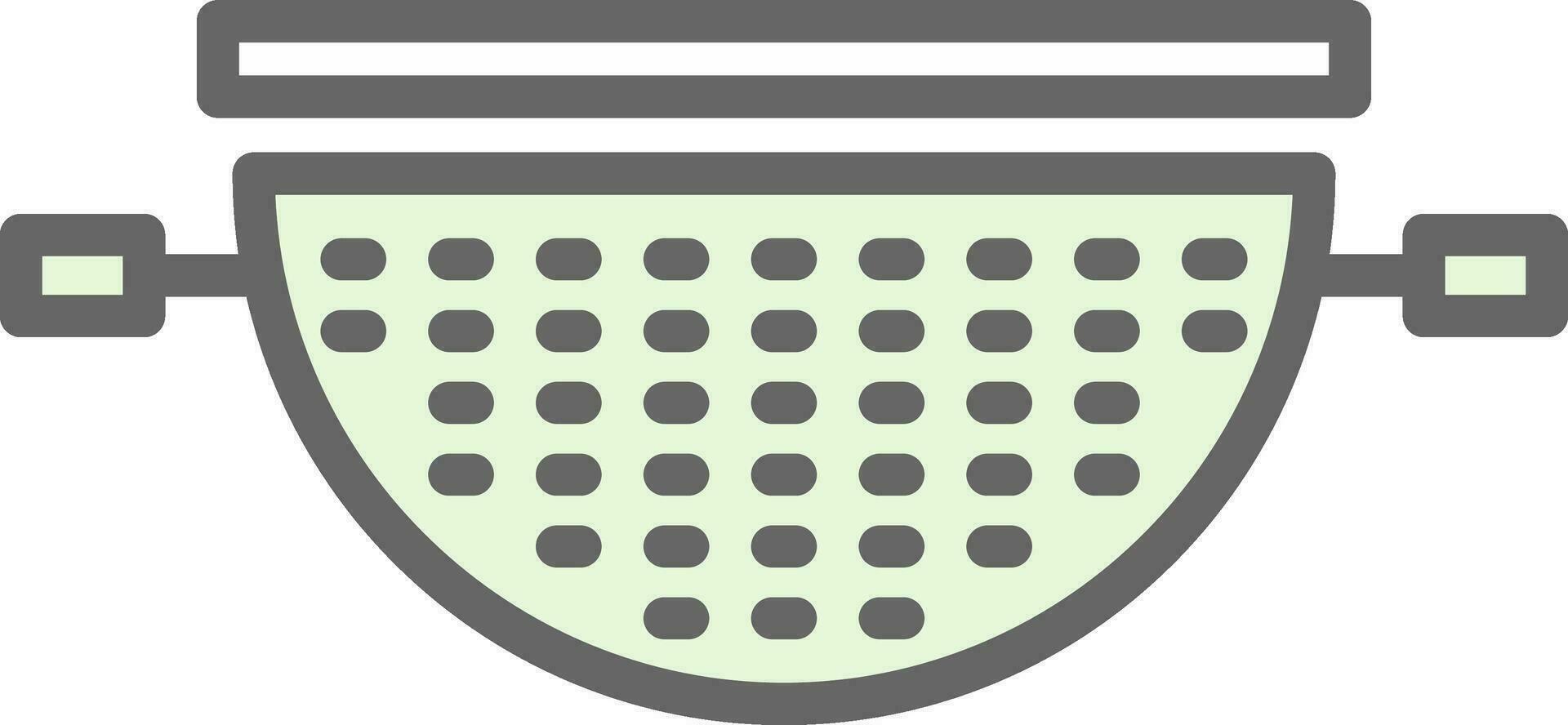 Strainer Vector Icon Design