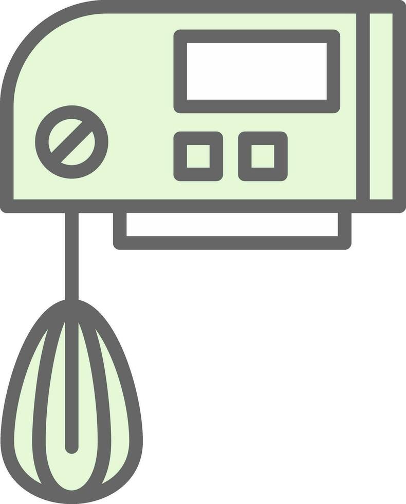 Mixer Vector Icon Design