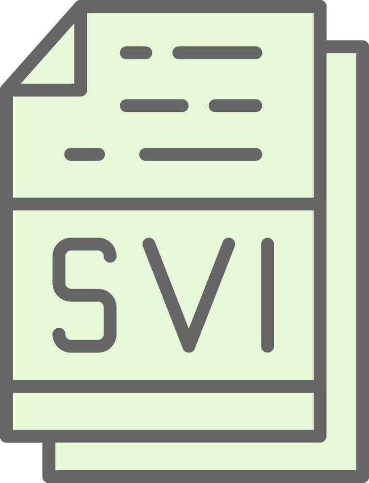 svi vector icono diseño