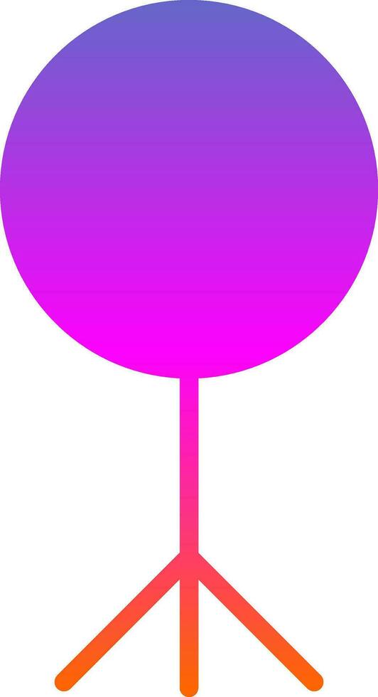 Ring light Vector Icon Design