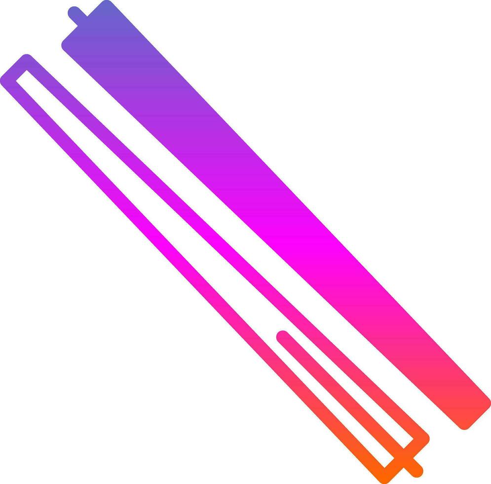 Chopsticks Vector Icon Design