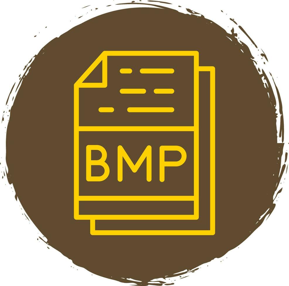 Bmp File Format Vector Icon Design