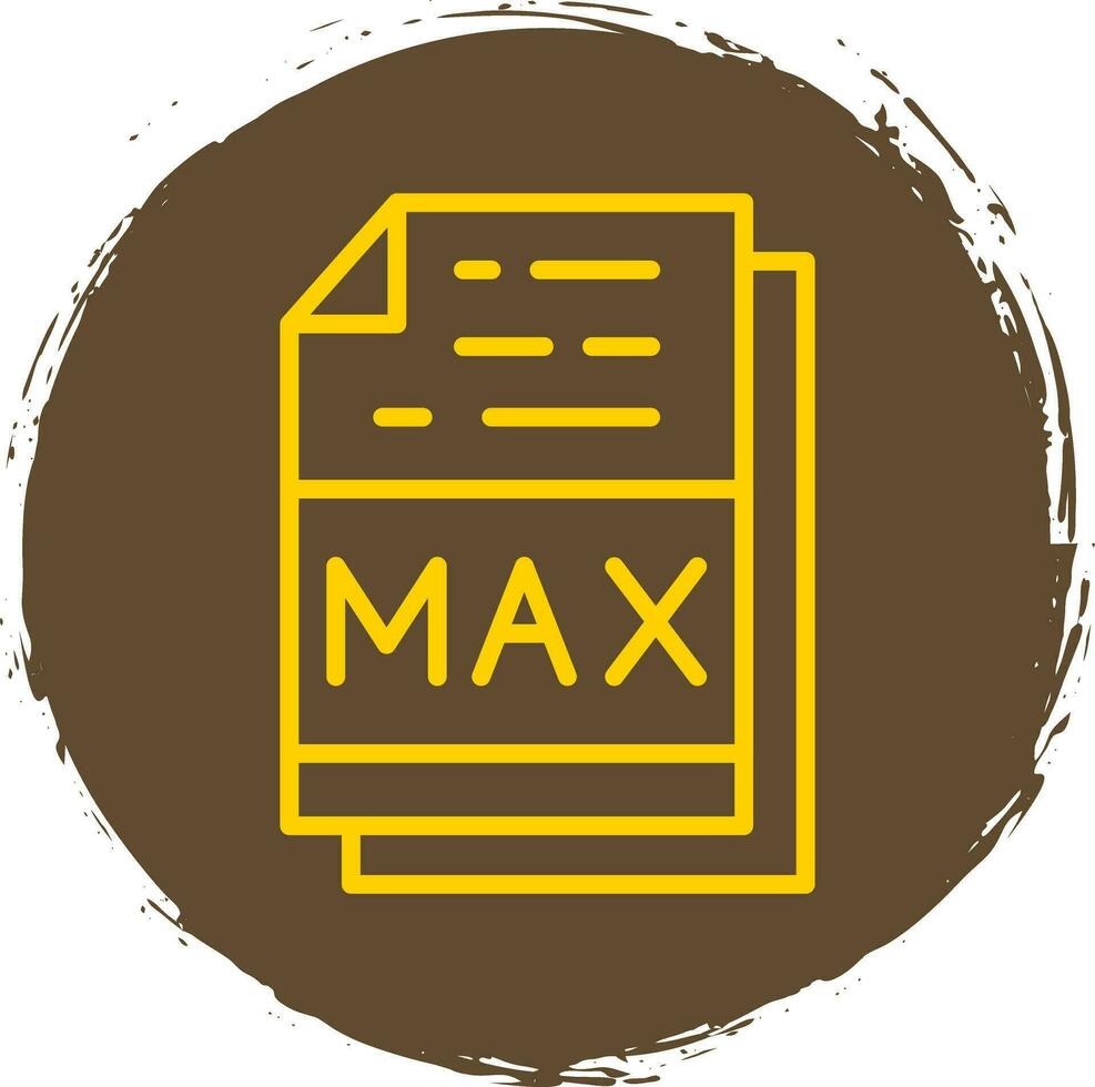 max archivo formato vector icono diseño