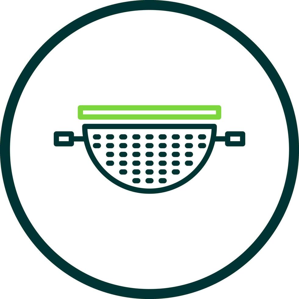 Strainer Vector Icon Design