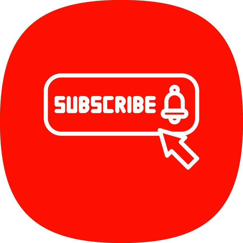 Subscribe Vector Icon Design