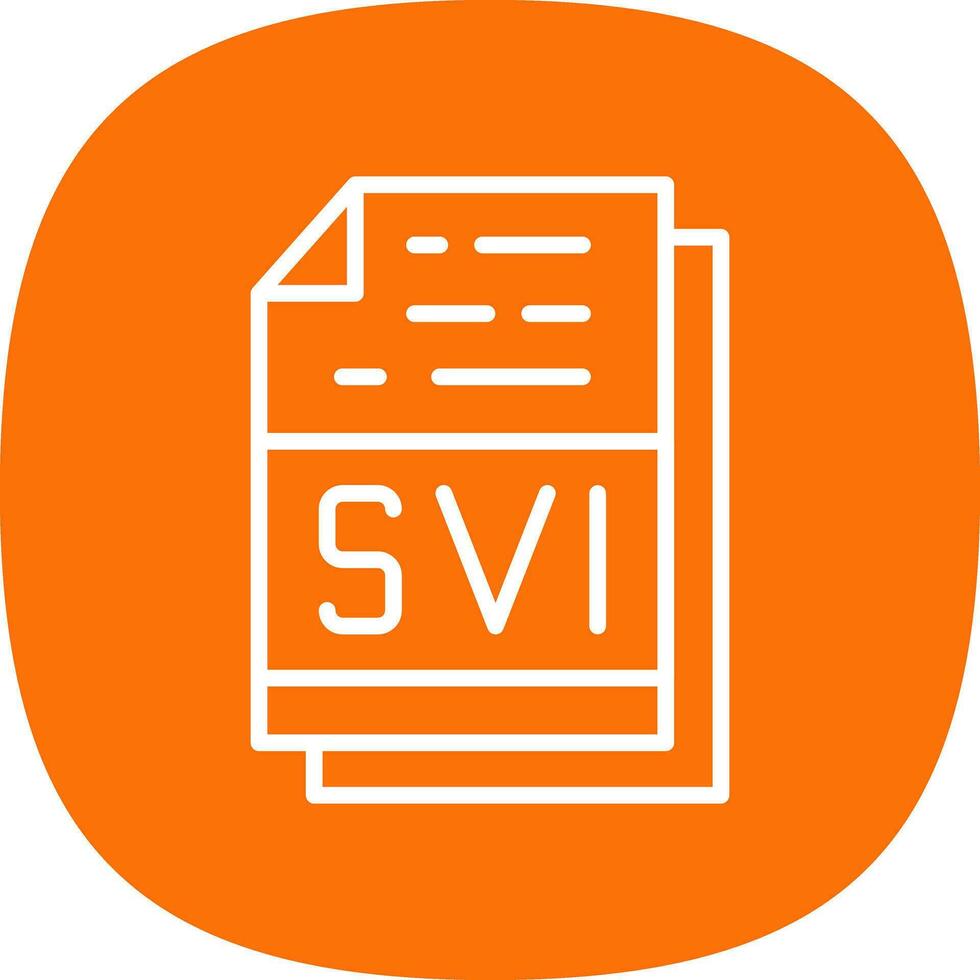 svi vector icono diseño