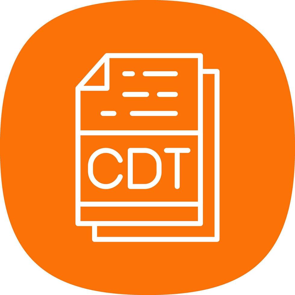 Cdt Vector Icon Design