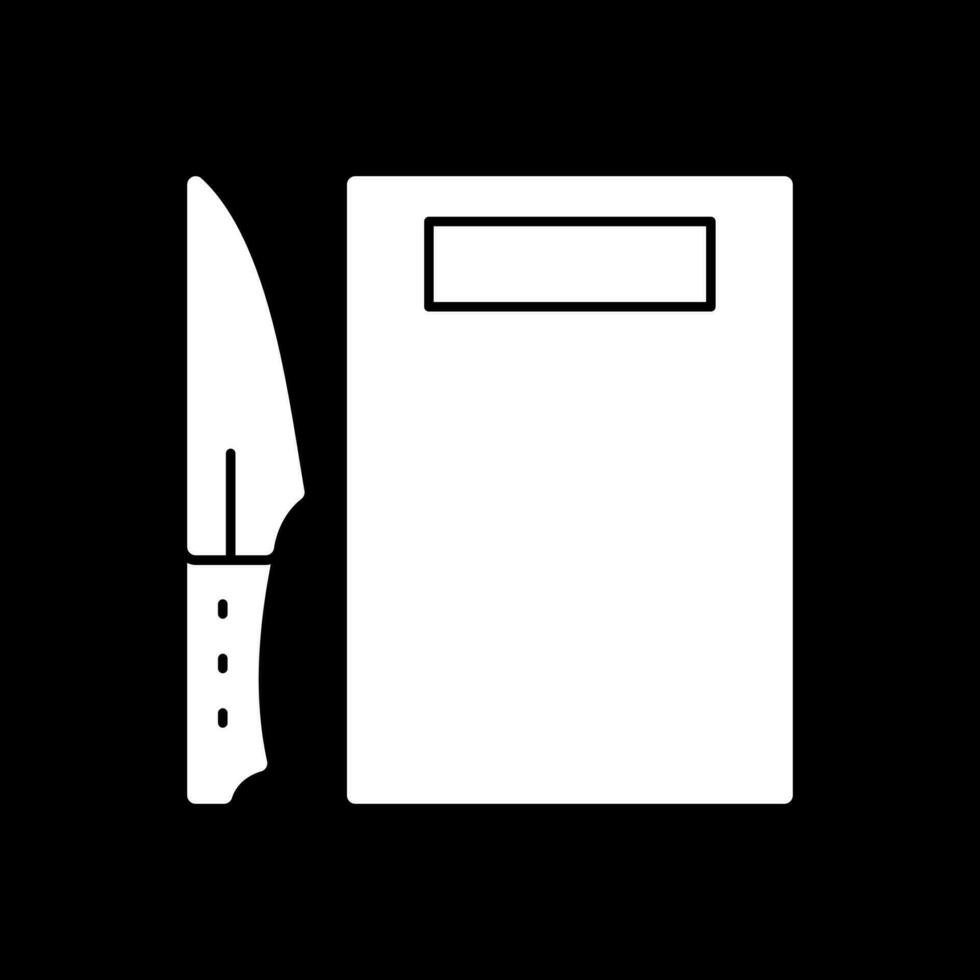 Cutting Board Vector Icon Design