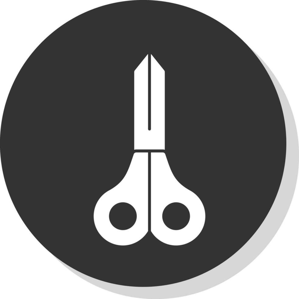 Scissors Vector Icon Design