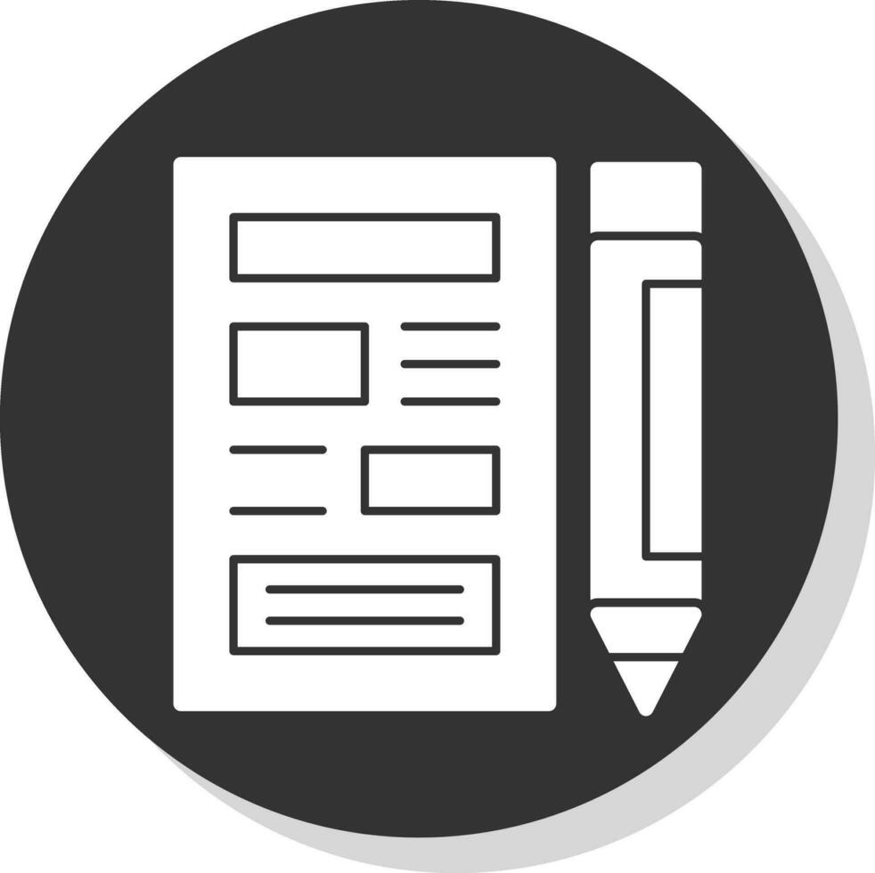 Content Vector Icon Design