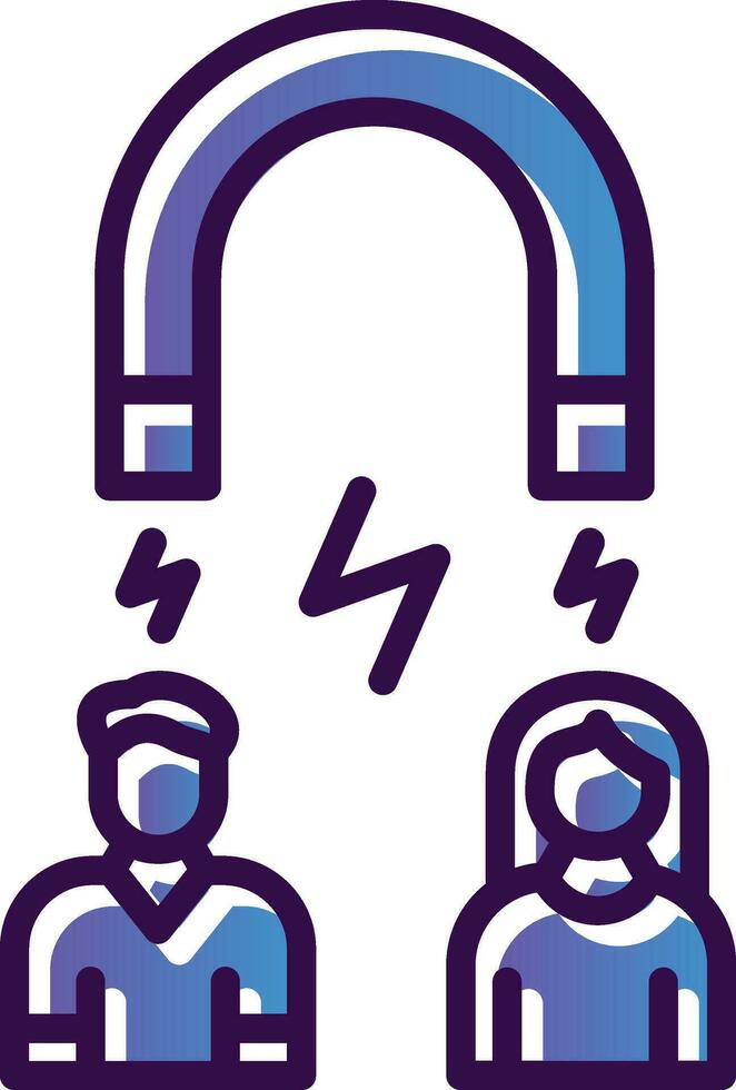 Attract Vector Icon Design