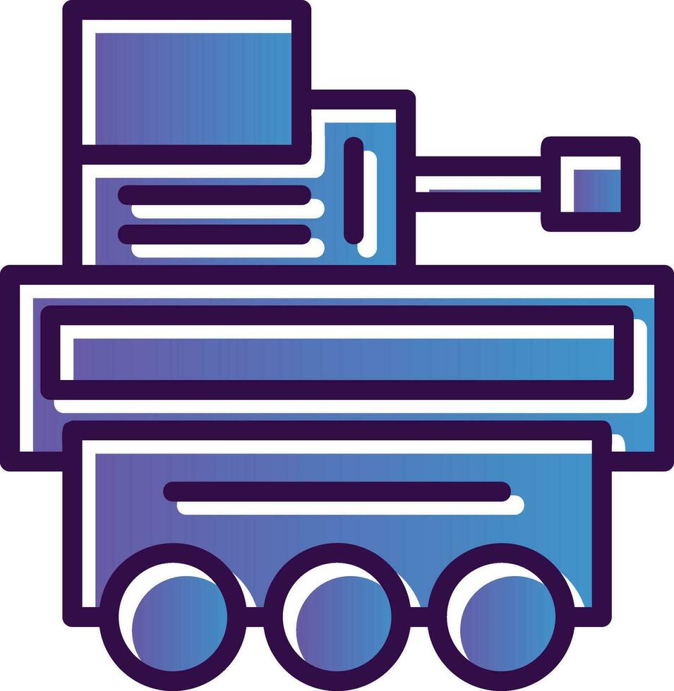 Tank Vector Icon Design