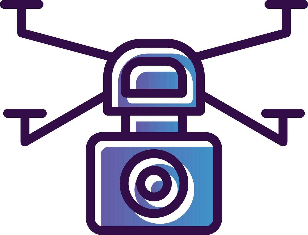 Drone Vector Icon Design