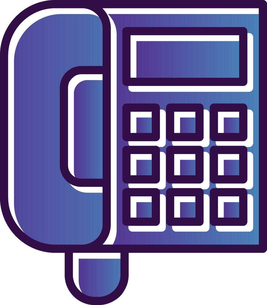 Telephone Vector Icon Design