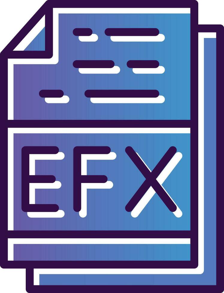 EFx Vector Icon Design