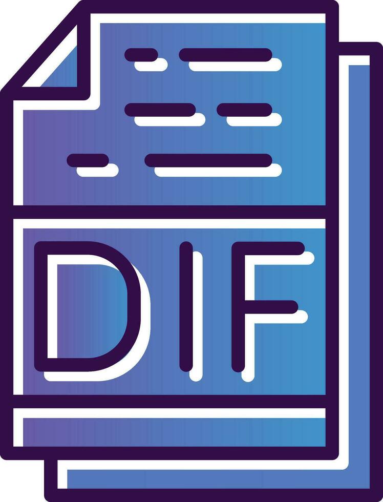 File Extensions Vector Icon Design
