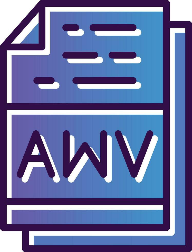 File Extensions Vector Icon Design