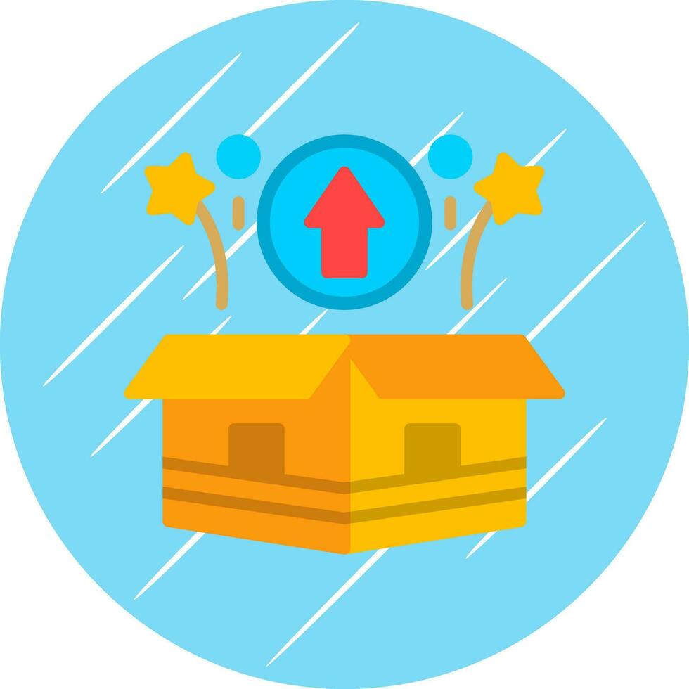 Unboxing Vector Icon Design