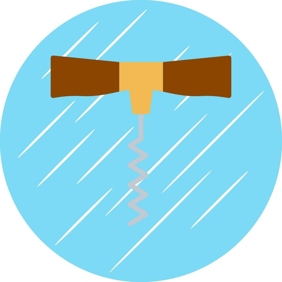 Corkscrew Vector Icon Design