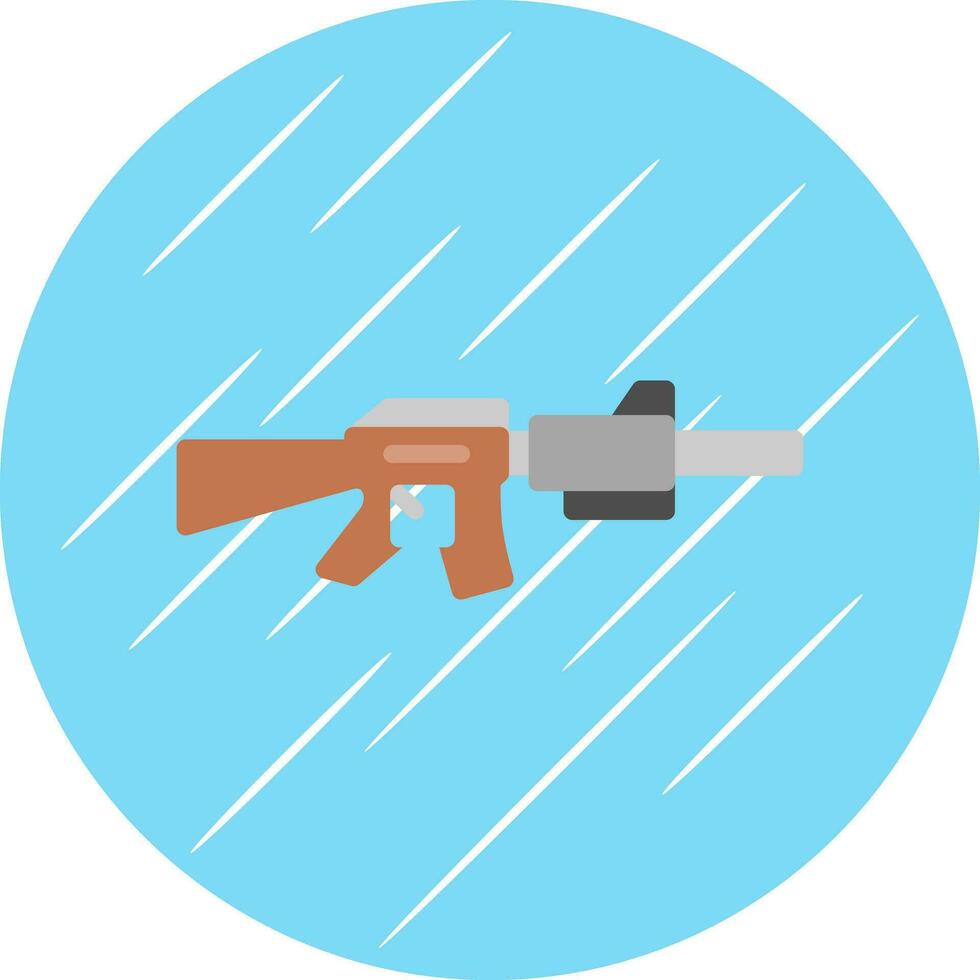 diseño de icono de vector de rifle