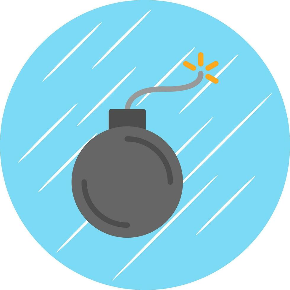 diseño de icono de vector de bomba