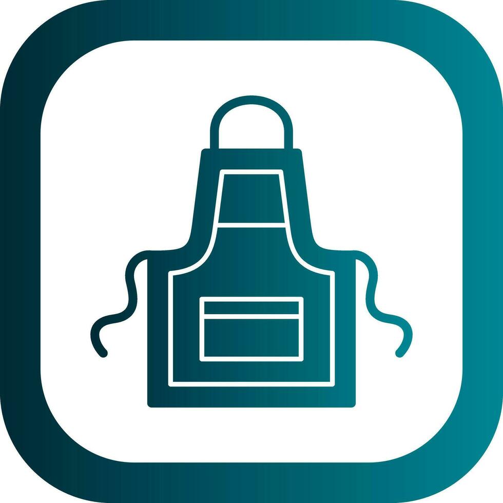 Apron Vector Icon Design