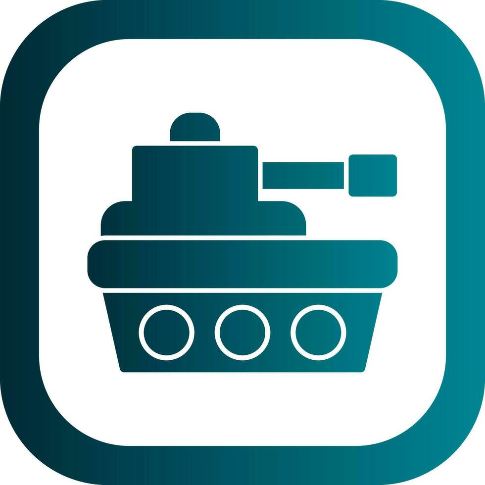 Tank Vector Icon Design