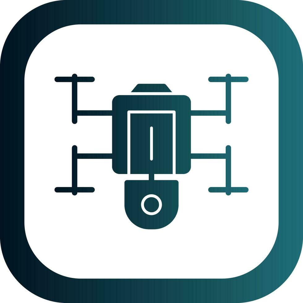 Drone Vector Icon Design