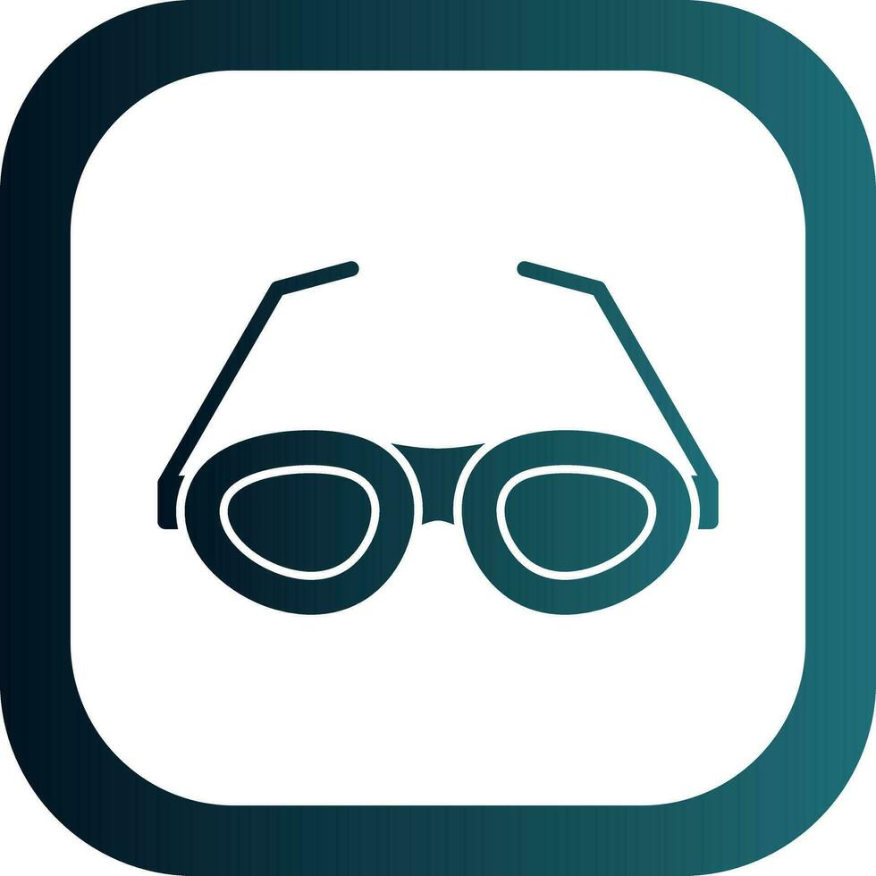 diseño de icono de vector de gafas